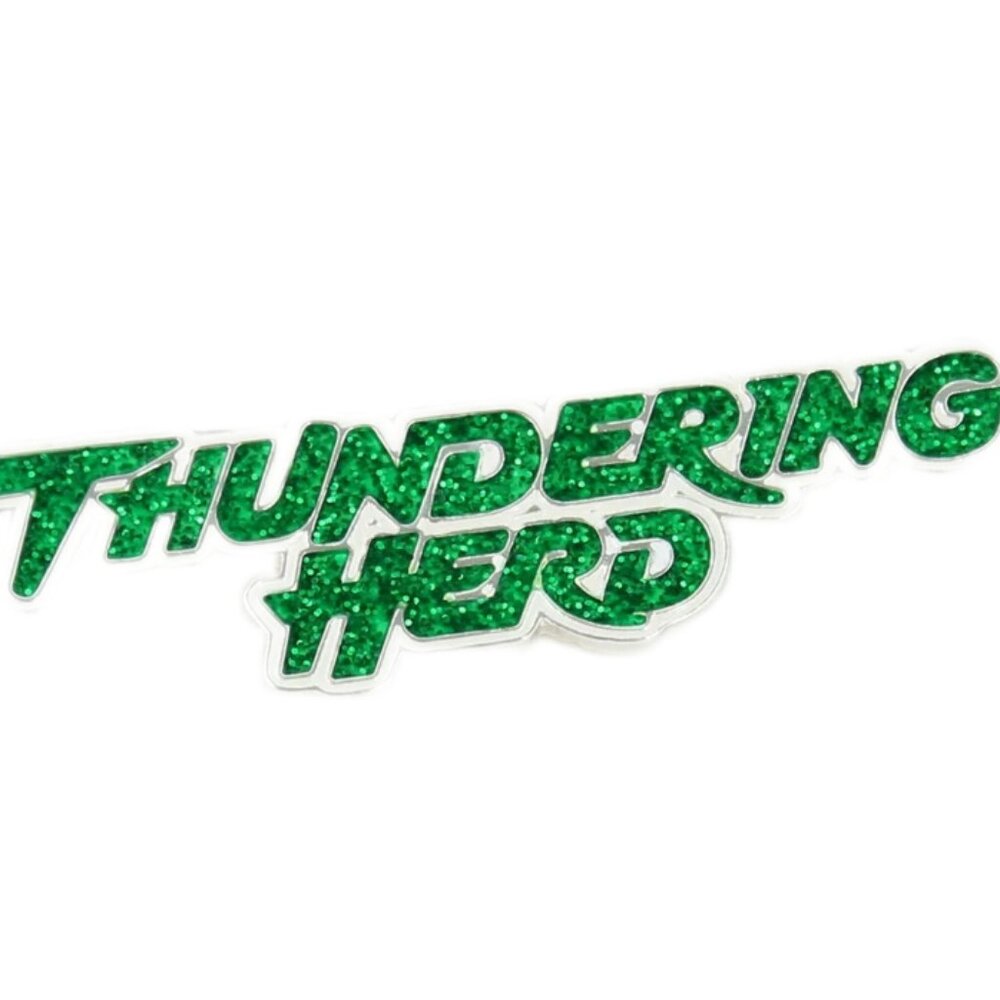 Marshall University Lapel Pin Brooch MU Go Thundering Herd  Enamel Jewelry